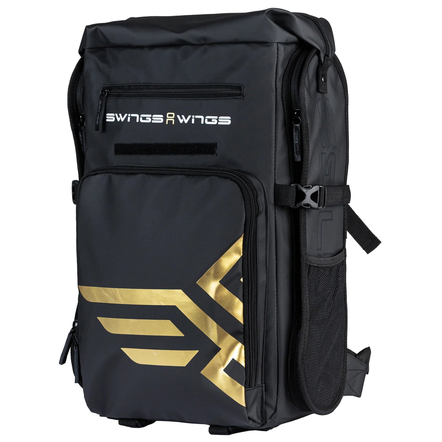 SKA910951 SWINGS Aurum Bag – Schwarz | Backpack | Skaterucksack mit Halterungen für 4× 90 mm bis 3× 125 mm Inlineskates tragetasche rucksack für rollerblades inliner skates blades inlineskates skamidan weil am rhein deutschland lörrach freiburg basel skamidan skateshop