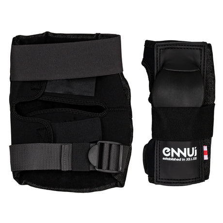 SKA920131 ENNUI Street Dual Set Pads Black | Knieschützer + Handgelenkschützer | Urban Inline Skating | Urbanes Inline Skaten | Schützer Für das Fitness Inline Skating | Fitness Skating Protektors | Schoner für Inline Skater | Protektion for Inline Skater | Knee Pads | Knieschützer | Knieschoner | Elbow Pads | Ellenbogen Protektoren | Lörrach Freiburg Basel Inliner Skateschule und Skateshop Weil am Rhein SkaMiDan Deutschland Germany
