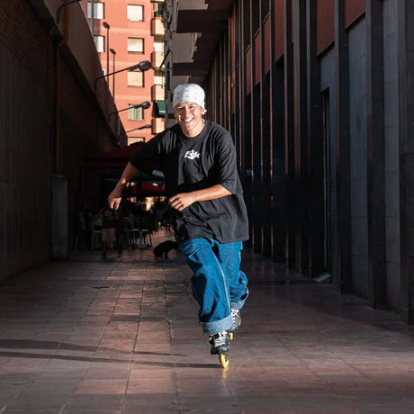 SKA940268 POWERSLIDE FSK Logo T-Shirt Black | Skate-Shirt | 100% Baumwolle | Street Wear T-Shirts Hoodies Shorts Pants Lörrach Freiburg Basel Inliner Skateschule und Skateshop Weil am Rhein SkaMiDan Deutschland Germany
