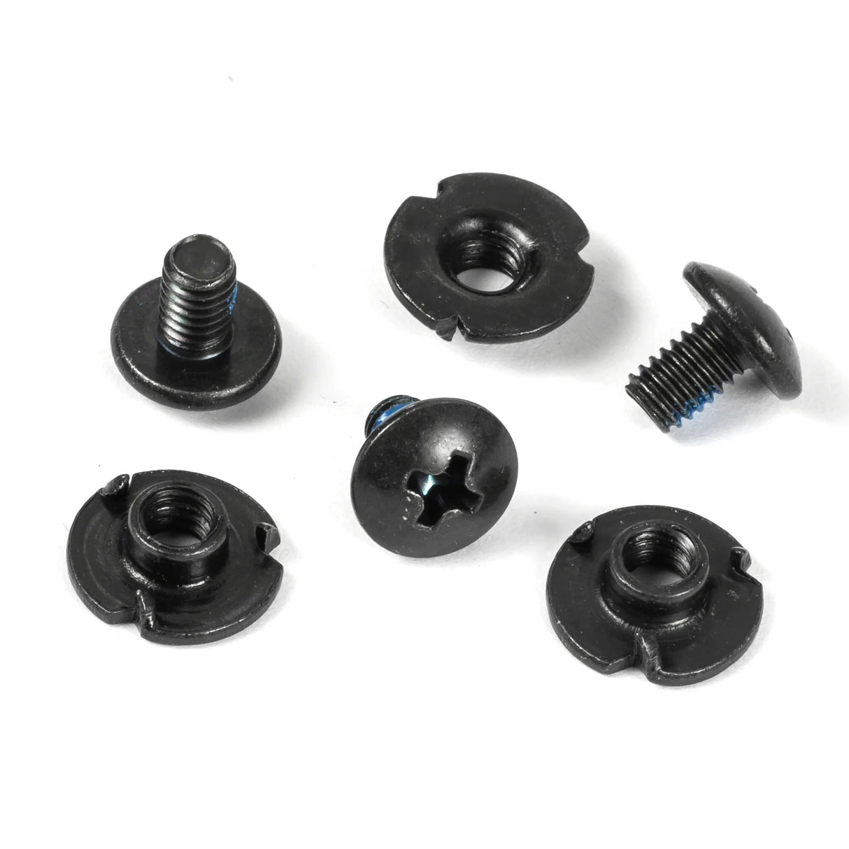 SKA940430 SKA940431 POWERSLIDE Fixation Hardware Set incl. anti rivets | 6mm - 9mm | Schrauben für Klett, Straps und Schnallen | 3-Pack Powerslide Ersatzteile Iqon Ersatzteile Spare Parts Replacements USD Ersatzteile Achsen Ersatzachsen für Inlineskates Rollerblades inline skating Freestyle Powerslide Inlineskates Rollerblades Powerslide Skates Powerslide Hardcore Evo Inliner Skateschule und Skateshop Weil am Rhein SkaMiDan Deutschland Germany Lörrach Freiburg Basel 