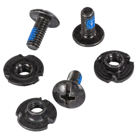 SKA940430 SKA940431 POWERSLIDE Fixation Hardware Set incl. anti rivets | 6mm - 9mm | Schrauben für Klett, Straps und Schnallen | 3-Pack Powerslide Ersatzteile Iqon Ersatzteile Spare Parts Replacements USD Ersatzteile Achsen Ersatzachsen für Inlineskates Rollerblades inline skating Freestyle Powerslide Inlineskates Rollerblades Powerslide Skates Powerslide Hardcore Evo Inliner Skateschule und Skateshop Weil am Rhein SkaMiDan Deutschland Germany Lörrach Freiburg Basel 