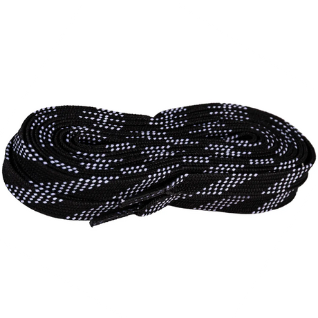 SKA940482 MYFIT Waxed Laces Pro Black 140cm - 200cm | Gewachste Schnürsenkel | 1-Paar Laces Schnürsenkel Schnürung Lacing Up Gewachst Waxed Pro Hockey Inline Laces skamidan weil am rhein deutschland lörrach freiburg basel skamidan skateshop
