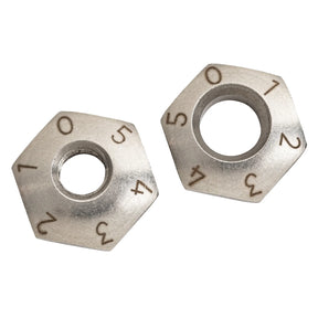 SKA940499/2-Pack POWERSLIDE HXG Frame Spacer | Hexagon Spacer für Powerslide Combat Frames | Ersatzteile | 2-Pack Anpassbare Aluminium-Spacer Inline Skating Rollerblading Blading Abstandshalter Distanzscheiben Undercover Spacer Wheel Spacer Rollen Spacer Kugellager Spacer Stunt Skating Spacer Inline Skating Inliner Skateschule und Skateshop Weil am Rhein SkaMiDan Lörrach Freiburg Basel Deutschland Germany