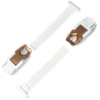 SKA940557/10cm POWERSLIDE Icon Buckle Gold incl. Strap White | Ersatzschnalle für viele Powerslide Speed Skates und andere | Inklusive Hardware Flash Inlineskates Ersatzteile für Inliner Spare parts for Inline Skates Inline Skates reparieren repair your Rollerblades Spacer und Schrauben für rollerblades Spacers and axels for Inline Skates rollerblading inline Skaten Inliner fahren Aggressive inline Skating Urban Skating Lörrach Freiburg Basel Inliner Skateschule und Skateshop Weil am Rhein SkaMiDan Deutschl