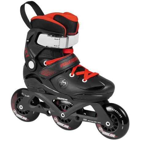 POWERSLIDE Phuzion Jet Pro Black | Kids Inline Skates | Size Adjustable
