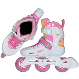SKA940708 POWERSLIDE Phuzion Universe 3W Pink II | Größenverstellbare Kinder Inlineskates Kids Skates Inliner für Kinder qualitative Inline Skates für Jungs und Mädchen Quality inline skates for boys and girls bunte inliner für Kinder und jugendliche colorful inliners for children and teenagers Lörrach Freiburg Basel Inliner Skateschule und Skateshop Weil am Rhein SkaMiDan Deutschland Germany
