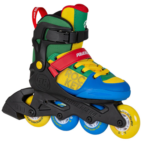 SKA940711 POWERSLIDE Rocket Motley adj. | Größenverstellbare Kinder Inlineskates Sport Inline Skates Rollerblades Urban Inline Skating Urban Inline Skating Freeskates Trainng Skates Strecken Skates Trinity Skates Einsteiger Beginner Inlineskates Inliner Fitness Inliner City Skates Fitness Inliner Sport Skates Sport Inliner Rollerblades Rollerblading Lörrach Freiburg Basel Inliner Skateschule und Skateshop Weil am Rhein SkaMiDan Deutschland Germany