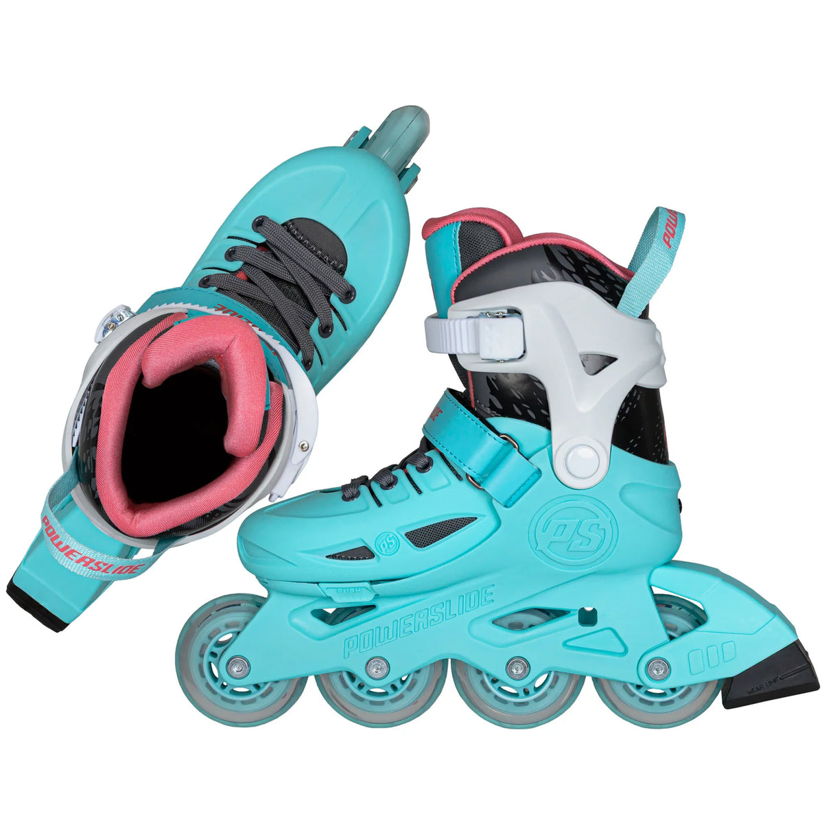 SKA940714 POWERSLIDE Phuzion Kids Stargaze Aqua adj. | Größenverstellbare Kinder Inlineskates Sport Inline Skates Rollerblades Urban Inline Skating Urban Inline Skating Freeskates Trainng Skates Strecken Skates Trinity Skates Einsteiger Beginner Inlineskates Inliner Fitness Inliner City Skates Fitness Inliner Sport Skates Sport Inliner Rollerblades Rollerblading Lörrach Freiburg Basel Inliner Skateschule und Skateshop Weil am Rhein SkaMiDan Deutschland Germany
