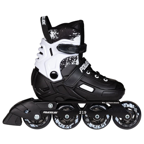 SKA940718 POWERSLIDE Khaan Magic Black adj. | Größenverstellbare Kinder Inlineskates Kids Skates Inliner für Kinder qualitative Inline Skates für Jungs und Mädchen Quality inline skates for boys and girls bunte inliner für Kinder und jugendliche colorful inliners for children and teenagers Lörrach Freiburg Basel Inliner Skateschule und Skateshop Weil am Rhein SkaMiDan Deutschland Germany
