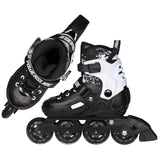 SKA940718 POWERSLIDE Khaan Magic Black adj. | Größenverstellbare Kinder Inlineskates Kids Skates Inliner für Kinder qualitative Inline Skates für Jungs und Mädchen Quality inline skates for boys and girls bunte inliner für Kinder und jugendliche colorful inliners for children and teenagers Lörrach Freiburg Basel Inliner Skateschule und Skateshop Weil am Rhein SkaMiDan Deutschland Germany
