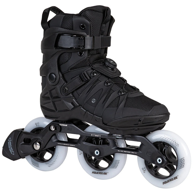SKA940724 POWERSLIDE Phuzion Argon KPU PDS – Schwarz | 3× 110 mm 83A SHR 270 mm | Trinity Mounting | Premium Fitness Inlineskates Freeskates Trainng Skates Strecken Skates Trinity Skates Einsteiger Beginner Inlineskates Inliner Fitness Inliner City Skates Fitness Inliner Sport Skates Sport Inliner Rollerblades Rollerblading Lörrach Freiburg Basel Inliner Skateschule und Skateshop Weil am Rhein SkaMiDan Deutschland Germany