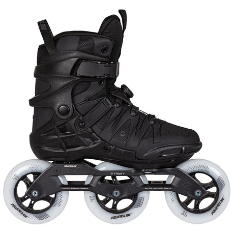 SKA940724 POWERSLIDE Phuzion Argon KPU PDS – Schwarz | 3× 110 mm 83A SHR 270 mm | Trinity Mounting | Premium Fitness Inlineskates Freeskates Trainng Skates Strecken Skates Trinity Skates Einsteiger Beginner Inlineskates Inliner Fitness Inliner City Skates Fitness Inliner Sport Skates Sport Inliner Rollerblades Rollerblading Lörrach Freiburg Basel Inliner Skateschule und Skateshop Weil am Rhein SkaMiDan Deutschland Germany