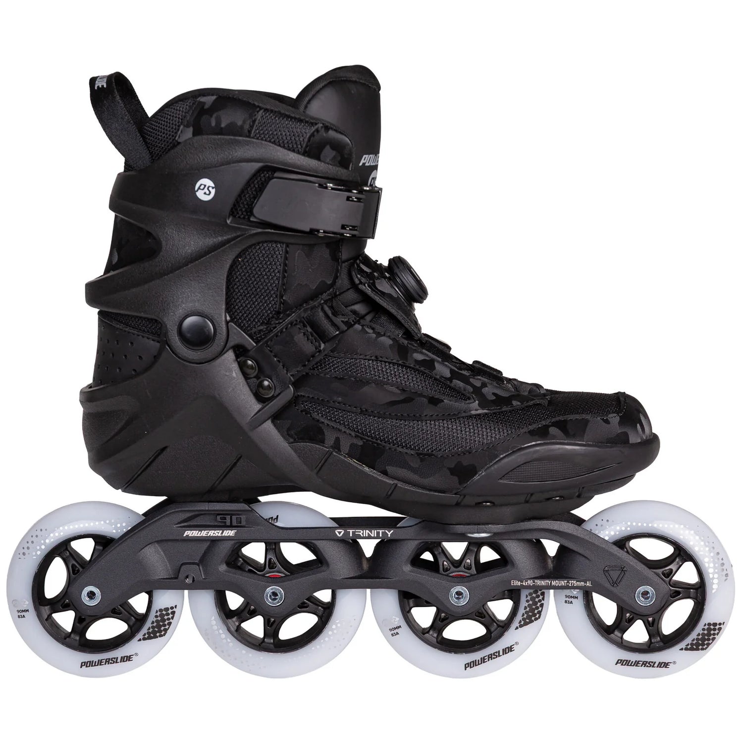 SKA940726 POWERSLIDE Radon 90 PDS Camo – Schwarz | Trinity Mounting | Power Disc System | Fitness Inlineskates Rollerblades Sport Performance Speed Marathon Schnelle Fast Inline Skates Training Skates City Skates Inliner Sport Lörrach Freiburg Basel Inliner Rollerblading Blading Inline skate school rollerblading inlne skating school and skate shop Weil am Rhein SkaMiDan Lörrach Freiburg Basel Deutschland Germany