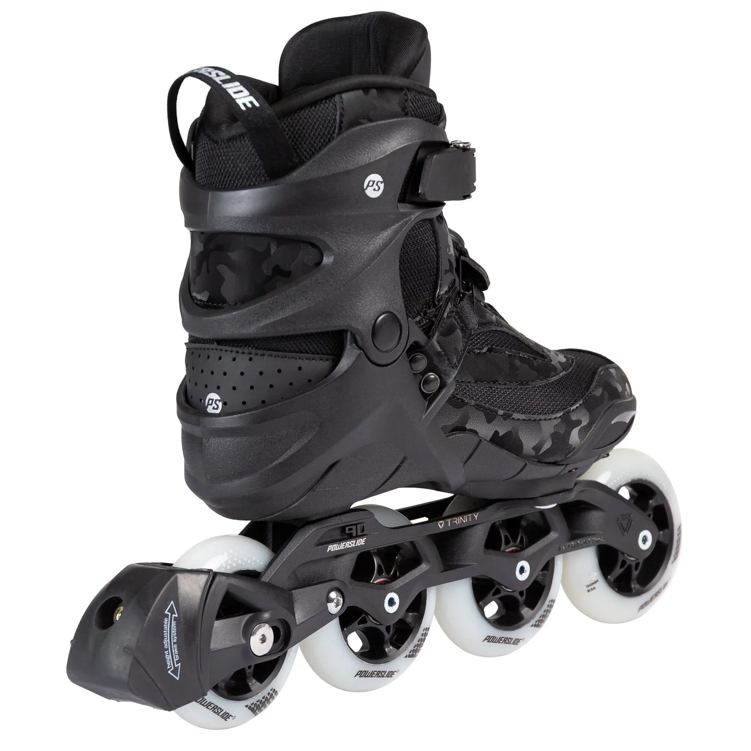 SKA940726 POWERSLIDE Radon 90 PDS Camo – Schwarz | Trinity Mounting | Power Disc System | Fitness Inlineskates Rollerblades Sport Performance Speed Marathon Schnelle Fast Inline Skates Training Skates City Skates Inliner Sport Lörrach Freiburg Basel Inliner Rollerblading Blading Inline skate school rollerblading inlne skating school and skate shop Weil am Rhein SkaMiDan Lörrach Freiburg Basel Deutschland Germany