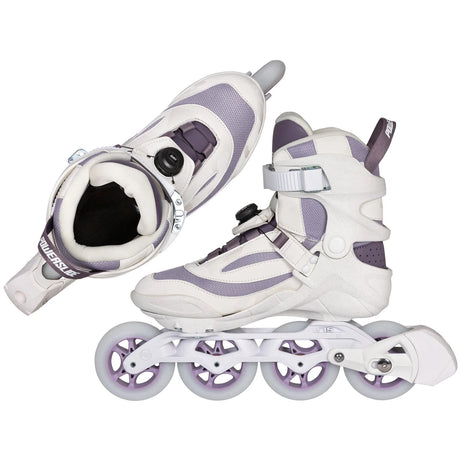 SKA940727 POWERSLIDE Radon 90 PDS Plum – Weiß Violett | Trinity Mounting | Power Disc System | Fitness Inlineskates Rollerblades Sport Performance Speed Marathon Schnelle Fast Inline Skates Training Skates City Skates Inliner Sport Lörrach Freiburg Basel Inliner Rollerblading Blading Inline skate school rollerblading inlne skating school and skate shop Weil am Rhein SkaMiDan Lörrach Freiburg Basel Deutschland Germany