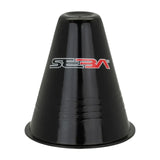 SKACON-BK SEBA Skates Cones Pack | Black Schwarz | Freestyle Skating Kegel | Slalomhütchen | Pylonen | Freestyle Slalom Skating | 20-Pack | Skatepräsentation | Stück Inline Skates Rucksack Rollerblades | Lörrach Freiburg Basel Inliner Skateschule und Skateshop Weil am Rhein SkaMiDan Deutschland Germany für Inlineskates | Skatepräsentation | Stück für Inline Skates Rucksack Rollerblades | Zubehör für Inline Skating | Inline Skating Fitness Inline Skating Urban Inline Skating | Aggressive inline Skating | Lör