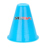 SKACON-BL SEBA Skates Cones Pack | Blue Blau | Freestyle Skating Kegel | Slalomhütchen | Pylonen | Freestyle Slalom Skating | 20-Pack | Skatepräsentation | Stück Inline Skates Rucksack Rollerblades | Lörrach Freiburg Basel Inliner Skateschule und Skateshop Weil am Rhein SkaMiDan Deutschland Germany für Inlineskates | Skatepräsentation | Stück für Inline Skates Rucksack Rollerblades | Zubehör für Inline Skating | Inline Skating Fitness Inline Skating Urban Inline Skating | Aggressive inline Skating | Lörrach