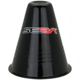 SKACONDD-BK SEBA Skates Cones Pack – Dual Density | Black | Freestyle Skating Kegel | Slalomhütchen | Pylonen | Freestyle Slalom Skating | 20-Pack | Skatepräsentation | Stück Inline Skates Rucksack Rollerblades | Lörrach Freiburg Basel Inliner Skateschule und Skateshop Weil am Rhein SkaMiDan Deutschland Germany für Inlineskates | Skatepräsentation | Stück für Inline Skates Rucksack Rollerblades | Zubehör für Inline Skating | Inline Skating Fitness Inline Skating Urban Inline Skating | Aggressive inline Skat