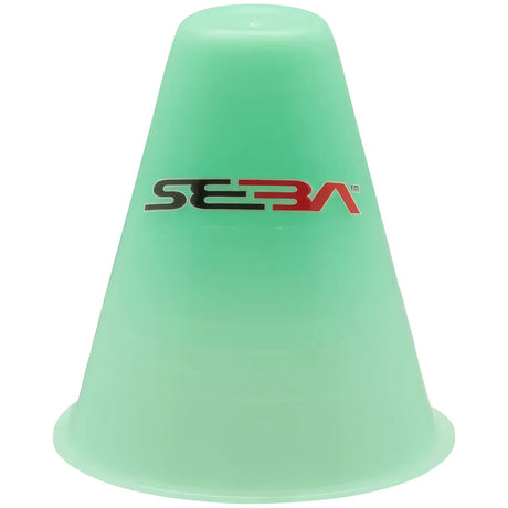 SKACONDD-GR-GW SEBA Skates Cones Pack – Dual Density | Green Glow | Freestyle Skating Kegel | Slalomhütchen | Pylonen | Freestyle Slalom Skating | 20-Pack | Skatepräsentation | Stück Inline Skates Rucksack Rollerblades | Lörrach Freiburg Basel Inliner Skateschule und Skateshop Weil am Rhein SkaMiDan Deutschland Germany für Inlineskates | Skatepräsentation | Stück für Inline Skates Rucksack Rollerblades | Zubehör für Inline Skating | Inline Skating Fitness Inline Skating Urban Inline Skating | Aggressive inl