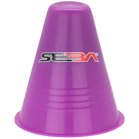 SKACONDD-VI SEBA Skates Cones Pack – Dual Density | Purple | Freestyle Skating Kegel | Slalomhütchen | Pylonen | Freestyle Slalom Skating | 20-Pack | Skatepräsentation | Stück Inline Skates Rucksack Rollerblades | Lörrach Freiburg Basel Inliner Skateschule und Skateshop Weil am Rhein SkaMiDan Deutschland Germany für Inlineskates | Skatepräsentation | Stück für Inline Skates Rucksack Rollerblades | Zubehör für Inline Skating | Inline Skating Fitness Inline Skating Urban Inline Skating | Aggressive inline Ska