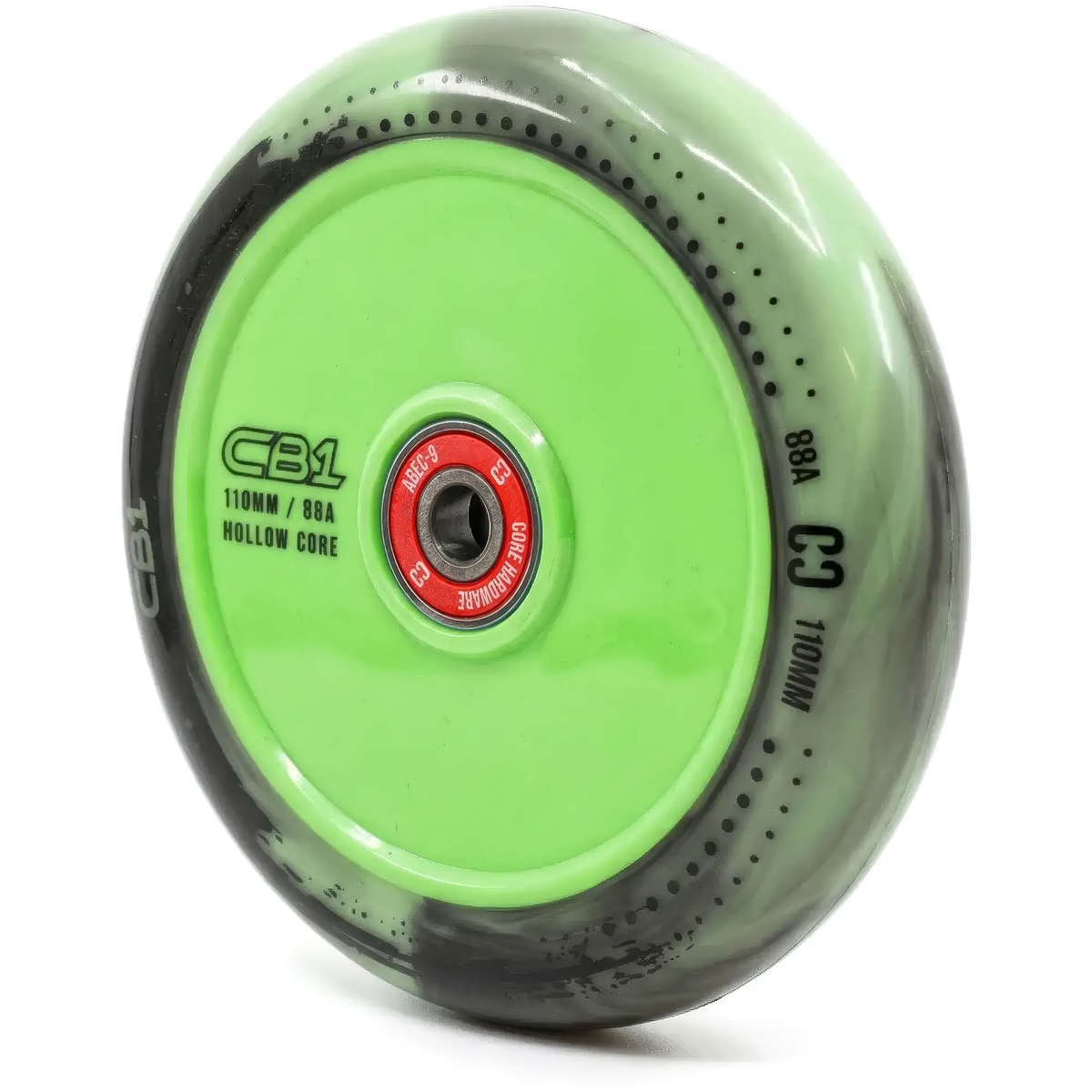 SKACRE-CB1-WHL CORE CB1 Stunt Scooter Rolle – verschiedene Farben – 110 mm ABEC 9 | Hollow Plastic | Rolle für Stunt Scooter Wheels Räder Reifen Ersatz Skatepark Stunt Scooter Kicker Trottinett Scootering Soots Scootworld SkaMiDan Weil am Rhein Basel Lörrach Freiburg Schweiz Deutschland Switzerland Germany Bale Skatepark Roller Stunt Roller Tretroller Action Scooter Kinder Roller Kids Children Stunts Park Trick Scooter