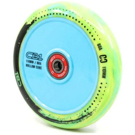 SKACRE-CB1-WHL CORE CB1 Stunt Scooter Rolle – verschiedene Farben – 110 mm ABEC 9 | Hollow Plastic | Rolle für Stunt Scooter Wheels Räder Reifen Ersatz Skatepark Stunt Scooter Kicker Trottinett Scootering Soots Scootworld SkaMiDan Weil am Rhein Basel Lörrach Freiburg Schweiz Deutschland Switzerland Germany Bale Skatepark Roller Stunt Roller Tretroller Action Scooter Kinder Roller Kids Children Stunts Park Trick Scooter