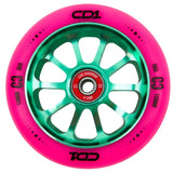 SKACRE-CD1-BLK2/Piece CORE CD1 Stunt Scooter Rolle – verschiedene Farben – 110 mm 88A ABEC 9 | Aluminiumkern | Rolle für Stunt Scooter | Lörrach Freiburg Basel Inliner Skateschule und Skateshop Weil am Rhein SkaMiDan Deutschland Germany
