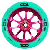 SKACRE-CD1-BLK2/Piece CORE CD1 Stunt Scooter Rolle – verschiedene Farben – 110 mm 88A ABEC 9 | Aluminiumkern | Rolle für Stunt Scooter | Lörrach Freiburg Basel Inliner Skateschule und Skateshop Weil am Rhein SkaMiDan Deutschland Germany
