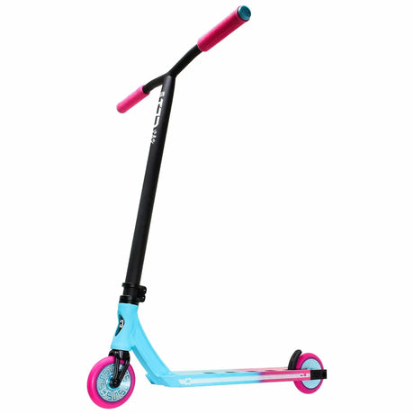 SKACRE-CL1-PT CORE CL1 Stunt Scooter Pro – Pink Türkis Pink Turquoise | Stunt Roller für Fortgeschrittene und Profis | Trickroller für den Skatepark Stunt Scooter Kicker Trottinett Scootering Soots Scootworld SkaMiDan Weil am Rhein Basel Lörrach Freiburg Schweiz Deutschland Switzerland Germany Bale Skatepark Roller Stunt Roller Tretroller Action Scooter Kinder Roller Kids Children Stunts Park Trick Scooter