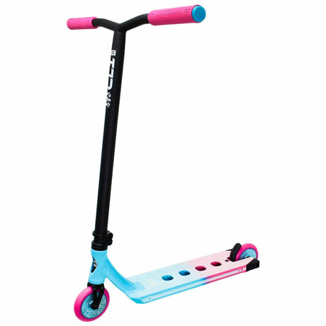 SKACRE-CL1-PT CORE CL1 Stunt Scooter Pro – Pink Türkis Pink Turquoise | Stunt Roller für Fortgeschrittene und Profis | Trickroller für den Skatepark Stunt Scooter Kicker Trottinett Scootering Soots Scootworld SkaMiDan Weil am Rhein Basel Lörrach Freiburg Schweiz Deutschland Switzerland Germany Bale Skatepark Roller Stunt Roller Tretroller Action Scooter Kinder Roller Kids Children Stunts Park Trick Scooter