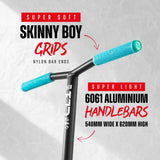 SKACRE-CL1-RBLE CORE CL1 Stunt Scooter Pro – verschiedene Farben | Stunt Roller für Fortgeschrittene und Profis | Trickroller für den Skatepark Stunt Scooter Kicker Trottinett Scootering Soots Scootworld SkaMiDan Weil am Rhein Basel Lörrach Freiburg Schweiz Deutschland Switzerland Germany Bale Skatepark Roller Stunt Roller Tretroller Action Scooter Kinder Roller Kids Children Stunts Park Trick Scooter