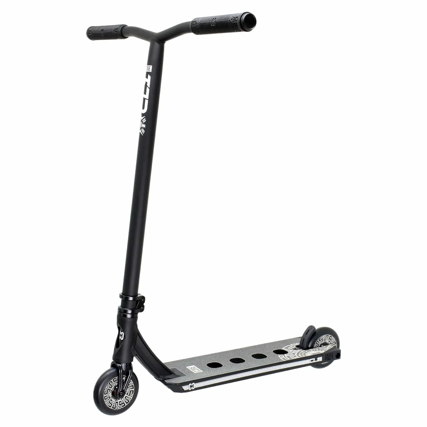 SKACRE-CL1 CORE CL1 Stunt Scooter Pro – Schwarz Black | Stunt Roller für Fortgeschrittene und Profis | Trickroller für den Skatepark Stunt Scooter Kicker Trottinett Scootering Soots Scootworld SkaMiDan Weil am Rhein Basel Lörrach Freiburg Schweiz Deutschland Switzerland Germany Bale Skatepark Roller Stunt Roller Tretroller Action Scooter Kinder Roller Kids Children Stunts Park Trick Scooter