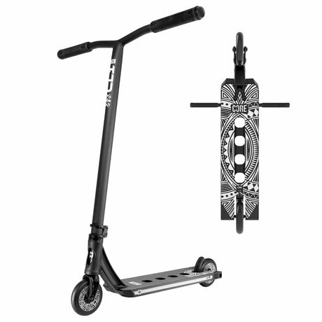 SKACRE-CL1 CORE CL1 Stunt Scooter Pro – Schwarz Black | Stunt Roller für Fortgeschrittene und Profis | Trickroller für den Skatepark Stunt Scooter Kicker Trottinett Scootering Soots Scootworld SkaMiDan Weil am Rhein Basel Lörrach Freiburg Schweiz Deutschland Switzerland Germany Bale Skatepark Roller Stunt Roller Tretroller Action Scooter Kinder Roller Kids Children Stunts Park Trick Scooter