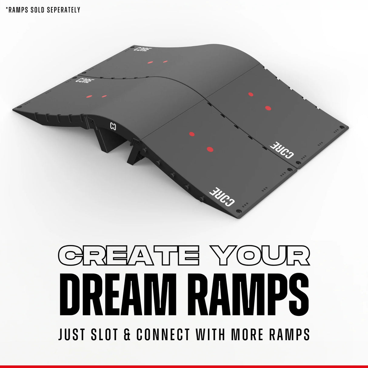 SKACRE-RMP-001 CORE Skate Ramp – Mini Kicker Ramp | Robuste, faltbare und erweiterbare Stunt Rampe | Hochwertige Skaterampe | Obstacles, Rampen, Rails & Zubehör skate rampe box obstacle hinderniss rail grindstange grindrail skaterail pipe straßenrampe portabel portable leicht stabil kicker springen sprungrampe skatepark  jump box skamidan weil am rhein freiburg basel lörrach deutschland schweiz