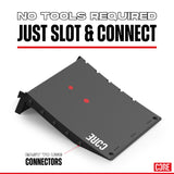 SKACRE-RMP-001 CORE Skate Ramp – Mini Kicker Ramp | Robuste, faltbare und erweiterbare Stunt Rampe | Hochwertige Skaterampe | Obstacles, Rampen, Rails & Zubehör skate rampe box obstacle hinderniss rail grindstange grindrail skaterail pipe straßenrampe portabel portable leicht stabil kicker springen sprungrampe skatepark  jump box skamidan weil am rhein freiburg basel lörrach deutschland schweiz