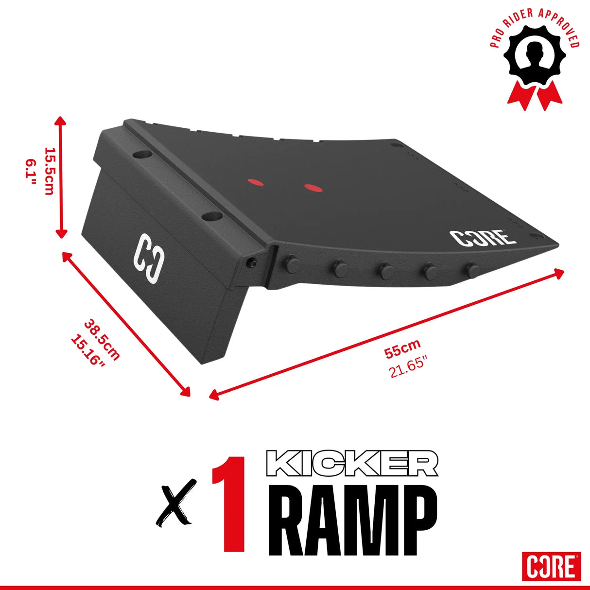SKACRE-RMP-001 CORE Skate Ramp – Mini Kicker Ramp | Robuste, faltbare und erweiterbare Stunt Rampe | Hochwertige Skaterampe | Obstacles, Rampen, Rails & Zubehör skate rampe box obstacle hinderniss rail grindstange grindrail skaterail pipe straßenrampe portabel portable leicht stabil kicker springen sprungrampe skatepark  jump box skamidan weil am rhein freiburg basel lörrach deutschland schweiz