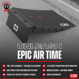 SKACRE-RMP-005 CORE Skate Ramp – Wave Bridge Connector | Erweiterung für die Core Mini Kicker Ramp | Hochwertige Skaterampe | Obstacles, Rampen, Rails & Zubehör skate rampe box obstacle hinderniss rail grindstange grindrail skaterail pipe straßenrampe portabel portable leicht stabil kicker springen sprungrampe skatepark  jump box skamidan weil am rhein freiburg basel lörrach deutschland schweiz