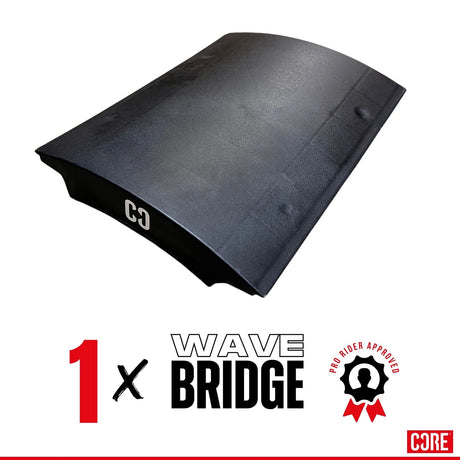 SKACRE-RMP-005 CORE Skate Ramp – Wave Bridge Connector | Erweiterung für die Core Mini Kicker Ramp | Hochwertige Skaterampe | Obstacles, Rampen, Rails & Zubehör skate rampe box obstacle hinderniss rail grindstange grindrail skaterail pipe straßenrampe portabel portable leicht stabil kicker springen sprungrampe skatepark  jump box skamidan weil am rhein freiburg basel lörrach deutschland schweiz