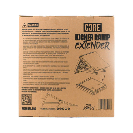 SKACRE-RMP-007 CORE Skate Ramp – XL Kicker Extender | Erweiterung für die Core Mini Kicker Ramp | Hochwertige Skaterampe | Obstacles, Rampen, Rails & Zubehör skate rampe box obstacle hinderniss rail grindstange grindrail skaterail pipe straßenrampe portabel portable leicht stabil kicker springen sprungrampe skatepark  jump box skamidan weil am rhein freiburg basel lörrach deutschland schweiz