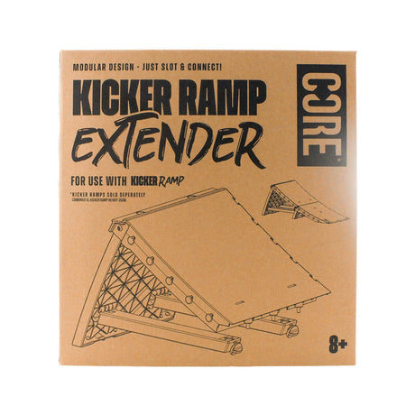 SKACRE-RMP-007 CORE Skate Ramp – XL Kicker Extender | Erweiterung für die Core Mini Kicker Ramp | Hochwertige Skaterampe | Obstacles, Rampen, Rails & Zubehör skate rampe box obstacle hinderniss rail grindstange grindrail skaterail pipe straßenrampe portabel portable leicht stabil kicker springen sprungrampe skatepark  jump box skamidan weil am rhein freiburg basel lörrach deutschland schweiz