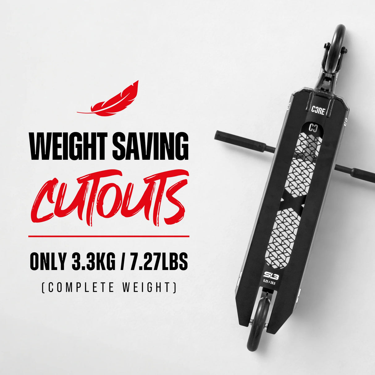 SKACRE-SL3-RB CORE SL3 Stunt Scooter Pro – verschiedene Farben | Stunt Roller für Fortgeschrittene und Profis | Trickroller für den Skatepark Stunt Scooter Kicker Trottinett Scootering Soots Scootworld SkaMiDan Weil am Rhein Basel Lörrach Freiburg Schweiz Deutschland Switzerland Germany Bale Skatepark Roller Stunt Roller Tretroller Action Scooter Kinder Roller Kids Children Stunts Park Trick Scooter