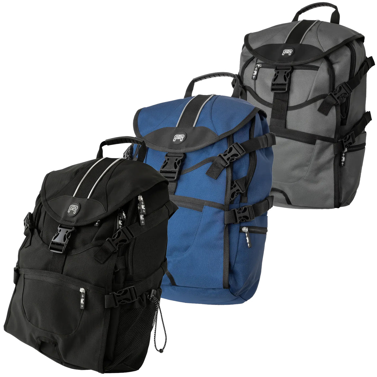 SKAFRBG-SKBP25-BL FR Skates Backpack 25L – Verschiedene Farben | Skaterucksack mit 25 Liter Volumen | Rucksack mit Halterungen für Inlineskates tragetasche rucksack für rollerblades inliner skates blades inlineskates skamidan weil am rhein deutschland lörrach freiburg basel skamidan skateshop