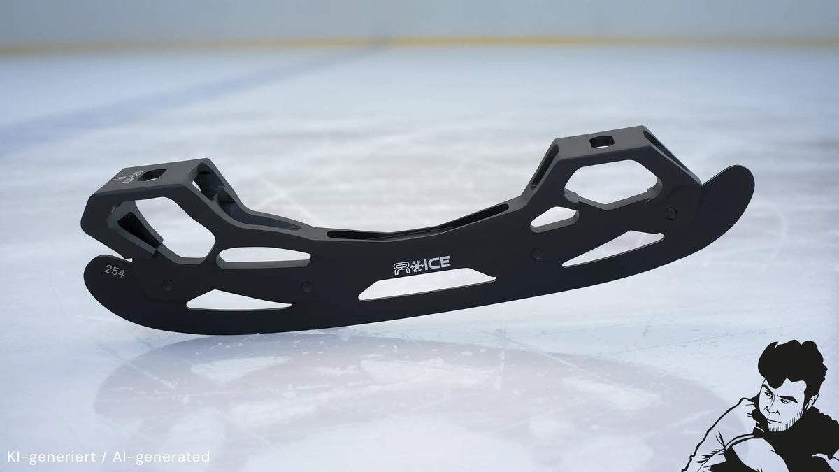 SKAFRFM-ICEFF FR Skates FR Ice Freestyle Frames - Schwarz | FR Schlittschuhkufen für Inlineskates mit einem 165 mm Dual Point Montagesystem Eiskufen für Inlineskates Eiskufen Inliner Eiskufen Rollerblades Eislaufen Schlittschuhkufen Inliner Schlittschuhkufen Iceblades rollerblades ice blades inline skates Inlinskates Triskates Dreiroller Kufen für Inlineskates Schlittschuhkufen für Skates Rollerblades rollerblading convertible ice blades transformer ice blades inline skating inlineksates inline skating ice 