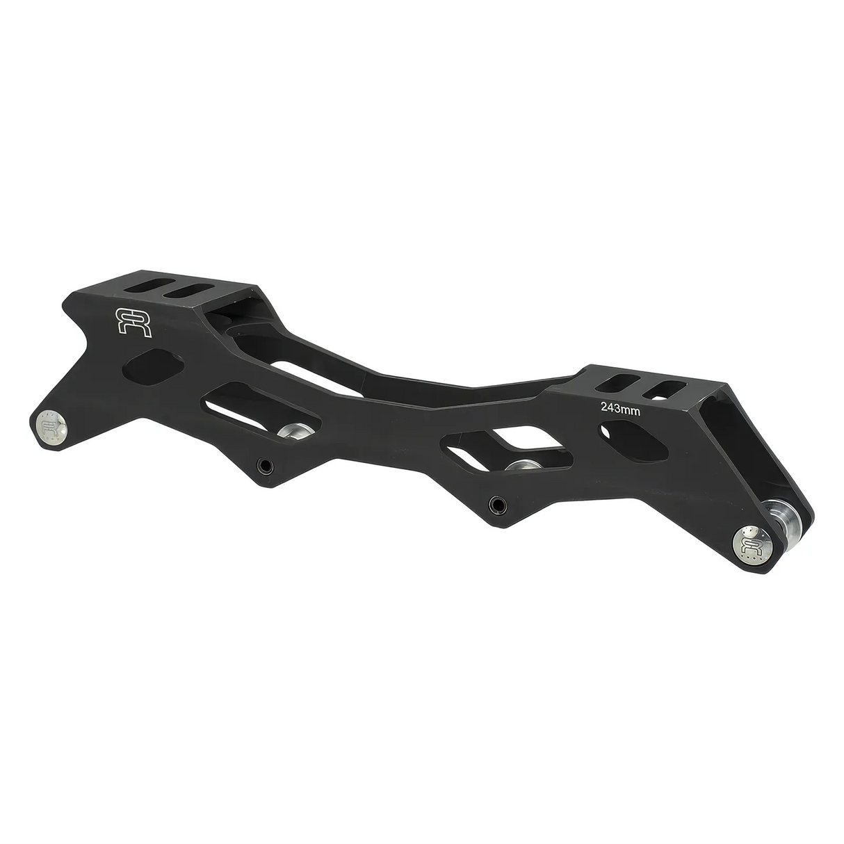 SKAFRFM-R2R480-243-BK FR Skates R2-R 4x80mm – 243mm | Rockerbar – Rockerable | 165mm Dual Point Mounting | Inline Freestyle Slalom Skating Rahmen | Urban Inline Skating Frames Rahmen für inline Skates Frames for inline Skating Urban Inline Skating Frames Inliner Rahmen für das urbane Gelände Lörrach Freiburg Basel Inliner Skateschule und Skateshop Weil am Rhein SkaMiDan Deutschland Germany
