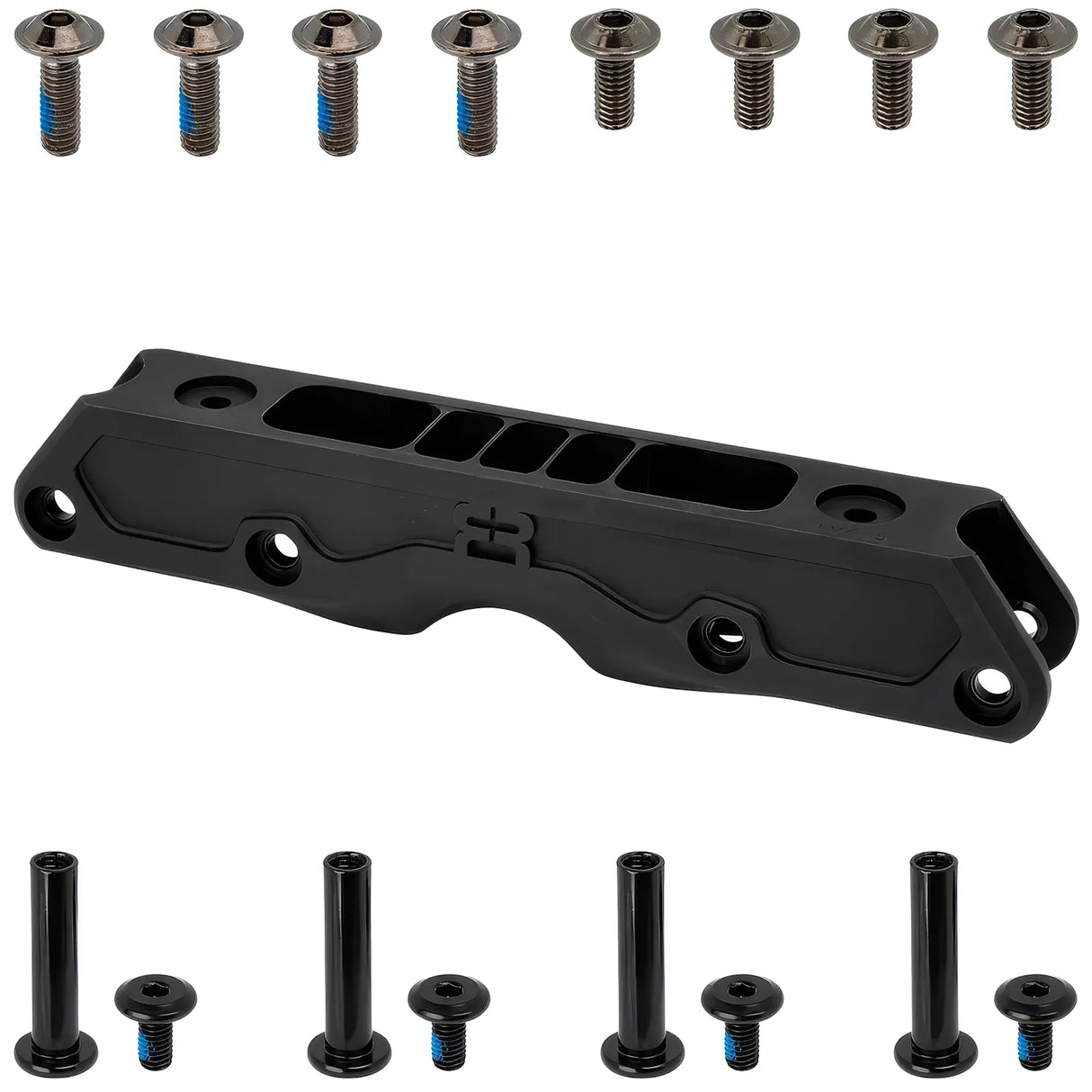 SKAFRFM-UFRST-241-BK/S/241 FR Skates FR UFS Street Frames – Black | 4x 60mm | UFS Mounting | Aggressive Inline Flat Rahmen | Fitness & Urban Inline Skating Inline Skating | Urban Inline Skating Frames Rahmen für inline Skates Frames for inline Skating Urban Inline Skating Frames Inliner Rahmen für das urbane Gelände Lörrach Freiburg Basel Inliner Skateschule und Skateshop Weil am Rhein SkaMiDan Deutschland Germany
