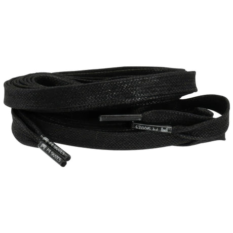 SKAFRLAC-FR-WRC-BK-210/Black FR Skates Waxed Race Laces – Black | 180cm – 210cm | Gewachste Schnürsenkel | 1-Paar Laces Schnürsenkel Schnürung Lacing Up Gewachst Waxed Pro Hockey Inline Laces skamidan weil am rhein deutschland lörrach freiburg basel skamidan skateshop