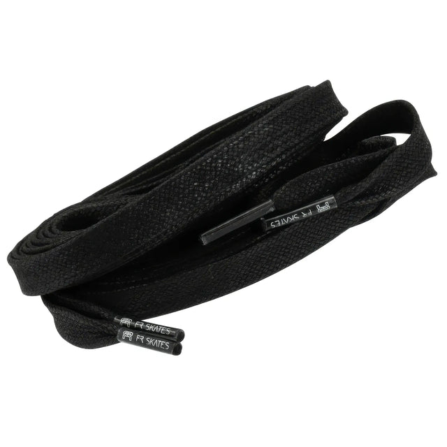 SKAFRLAC-FR-WRC-BK-210/Black FR Skates Waxed Race Laces – Black | 180cm – 210cm | Gewachste Schnürsenkel | 1-Paar Laces Schnürsenkel Schnürung Lacing Up Gewachst Waxed Pro Hockey Inline Laces skamidan weil am rhein deutschland lörrach freiburg basel skamidan skateshop
