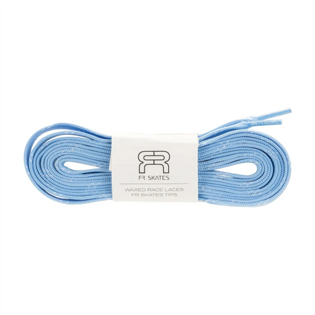 SKAFRLAC-FR-WRC-LB-WH-160 FR Skates Waxed Race Laces – Hellblau-Weiß – 160cm – 210cm | Gewachste Schnürsenkel für Skates präsentation | Stück Inline Skates Rucksack Rollerblades | Lörrach Freiburg Basel Inliner Skateschule und Skateshop Weil am Rhein SkaMiDan Deutschland Germany für Inlineskates | Skatepräsentation | Stück für Inline Skates Rucksack Rollerblades | Zubehör für Inline Skating | Inline Skating Fitness Inline Skating Urban Inline Skating | Aggressive inline Skating | Lörrach Freiburg Basel Inli