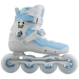 SKAFRSK-NEO190-LZ FR Skates Neo 1 – LZ Promodel – White Blue – Linda Zhu | 165mm Dual Point Mounting | Urban & Freestyle Inlineskates Slide Inline Skates Rollerblades Urban Inline Skating Freeskates Trainng Skates Strecken Skates Trinity Skates Einsteiger Beginner Inlineskates Inliner Fitness Inliner City Skates Fitness Inliner Sport Skates Sport Inliner Rollerblades Rollerblading Lörrach Freiburg Basel Inliner Skateschule und Skateshop Weil am Rhein SkaMiDan Deutschland Germany