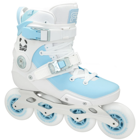 SKAFRSK-NEO190-LZ FR Skates Neo 1 – LZ Promodel – White Blue – Linda Zhu | 165mm Dual Point Mounting | Urban & Freestyle Inlineskates Slide Inline Skates Rollerblades Urban Inline Skating Freeskates Trainng Skates Strecken Skates Trinity Skates Einsteiger Beginner Inlineskates Inliner Fitness Inliner City Skates Fitness Inliner Sport Skates Sport Inliner Rollerblades Rollerblading Lörrach Freiburg Basel Inliner Skateschule und Skateshop Weil am Rhein SkaMiDan Deutschland Germany